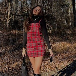 Plaid dress